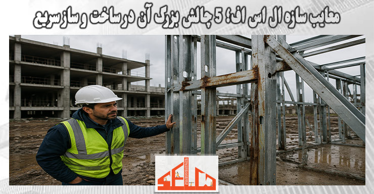 معایب سازه ال اس اف؛ 5 چالش بزرگ آن در ساخت و ساز سریع معایب سازه ال اس اف؛ 5 چالش بزرگ آن در ساخت و ساز سریع