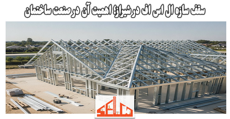 سقف سازه ال اس اف در شیراز؛ اهمیت آن در صنعت ساختمان 1 سقف سازه ال اس اف در شیراز
