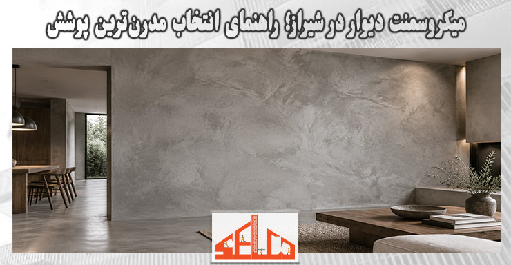 میکروسمنت دیوار در شیراز؛ راهنمای انتخاب مدرنترین پوشش میکروسمنت دیوار در شیراز؛ راهنمای انتخاب مدرنترین پوشش