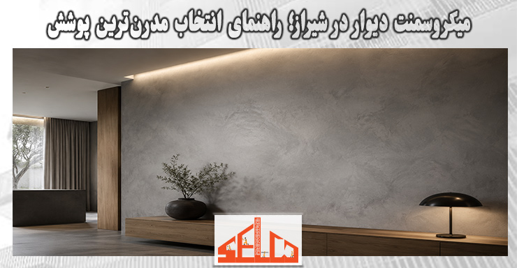 میکروسمنت دیوار در شیراز
