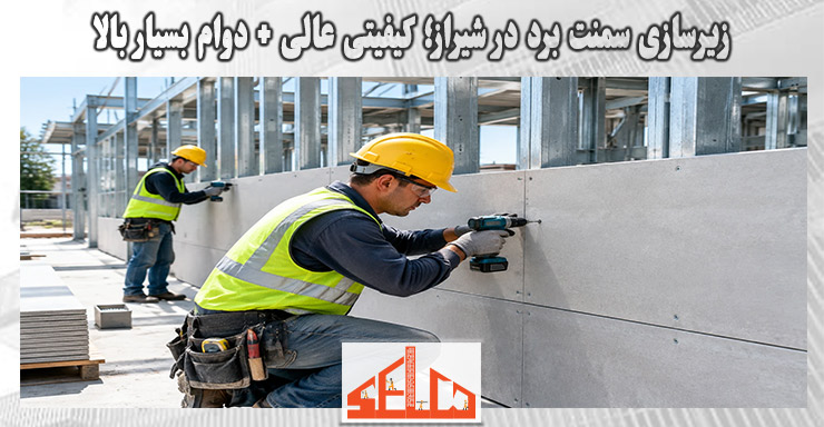 زیرسازی سمنت برد در شیراز
